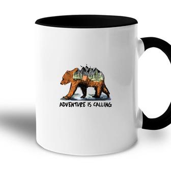 Custom Adventure Is Calling You Join Camp Life Accent Mug - Seseable