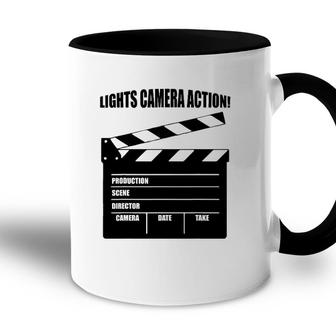 Director S Lights Camera Action Tees Men Women Gifts Accent Mug | Mazezy