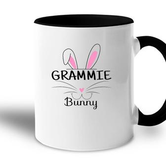 Family Matching Grammie Bunny Graphic Easter Costume Grammie Accent Mug - Seseable