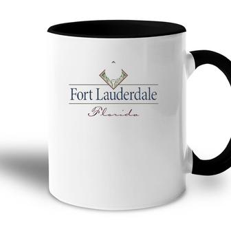 Fort Lauderdale Florida Golf Lover Gift Accent Mug | Mazezy