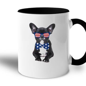 Funny French Bulldog 4Th Of July Patriotic Usa Accent Mug - Seseable