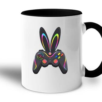 Gaming Controller With Bunny Ears Funny Easter Video Game Accent Mug | Mazezy