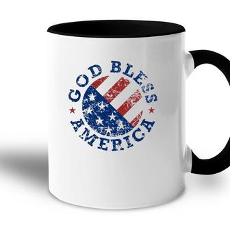 God Bless America Flag 4Th Of July Independence Day Accent Mug - Seseable