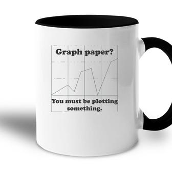 Graph Paper Very Punny Funny Math Pun Accent Mug | Mazezy