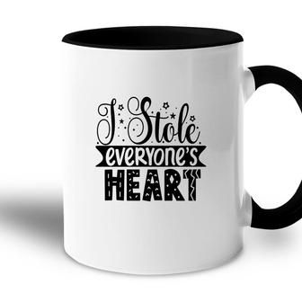I Stole Everyones Heart And Smile Powerful Baby Accent Mug - Seseable