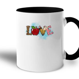 If You Love Knowledge And Students That Person Will Be A Great Teacher Accent Mug - Seseable