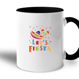 Lets Fiesta Colorful Great Decoration Gift For Human Accent Mug - Seseable