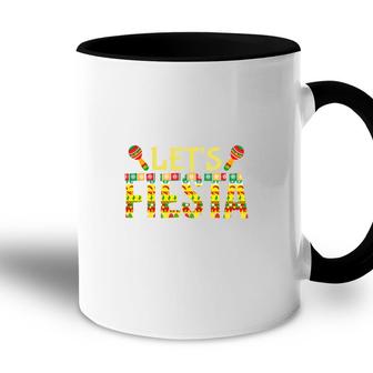 Lets Fiesta Cute Decoration Gift For Human Accent Mug - Seseable