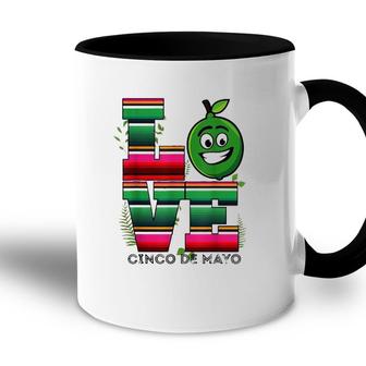 Love Cinco De Mayo Mexican Poncho Blanket Accent Mug | Seseable CA