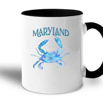 Maryland Beautiful Chesapeake Bay Blue Crab - Maryland Accent Mug | Mazezy