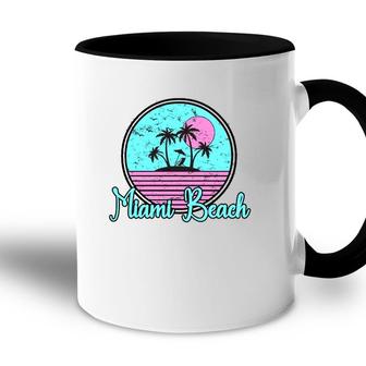 Miami Beach South Beach Florida Fl Souvenir Gift Accent Mug | Mazezy