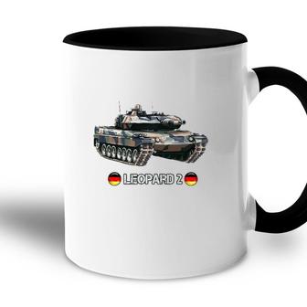 Modern German Main Battle Tank Leopard 2 Gift Accent Mug | Mazezy