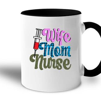 Nurses Day Beautiful Gift For Wife Mom Nurse 2022 Accent Mug - Seseable
