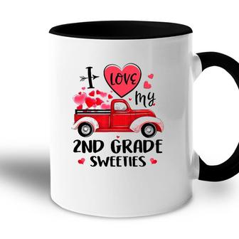 Ph Cute Truck Valentines Day 2Nd Grade Teacher Costume Accent Mug - Seseable