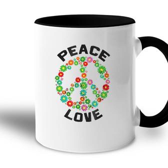 Retro Peace Hippy Cool & Classic Vintage Accent Mug - Seseable
