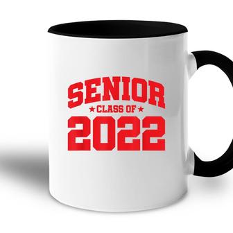 Senior Year - Senior Class - Graduation - Class Of 2022 Accent Mug - Seseable