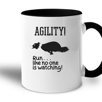 Sport Dog Trainer Agility Obedience Canine Training K9 Ver2 Accent Mug - Seseable