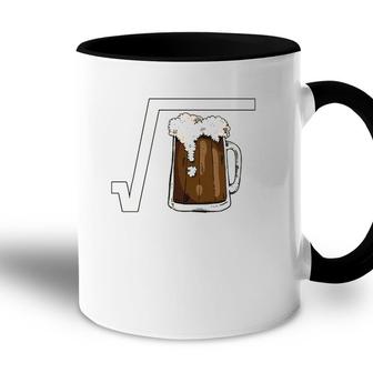 Square Root Beer Math Pun Mathematic Joke Science Student Accent Mug - Seseable