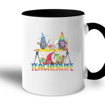 Teacher Life Like Little Fairies Who Bring Knowledge To Students Accent Mug - Seseable
