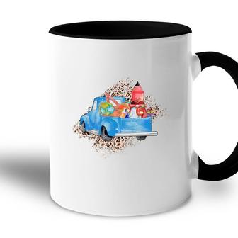 Teacher Trucks Carry Useful Knowledge To Students Accent Mug - Seseable
