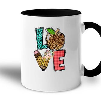 Teachers Love For Students Is Boundless Because They Have Great Love For Their Profession Accent Mug - Seseable