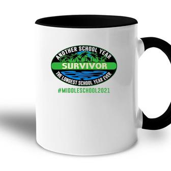 The Longest School Year Ever Another Survivor Middle School Accent Mug - Seseable
