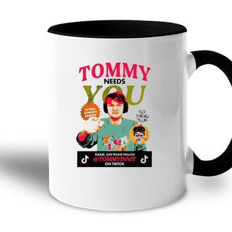 Tommyinnit Needs You Please Just Please Follow Accent Mug | Mazezy