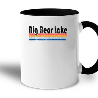 Vintage 80S Style Big Bear Lake Ca Accent Mug | Mazezy