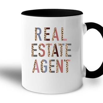 Womens Womens Real Estate Agent Real Estate Life Women Closing Day Accent Mug - Seseable