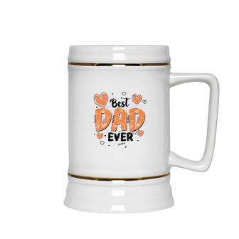 Best Dad Ever Father Day Best Gift For Father Fathers Day Ceramic Beer Stein - Seseable