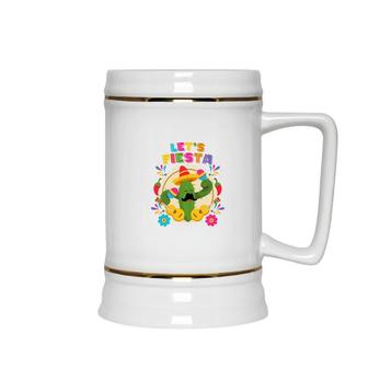 Lets Fiesta Catus Decoration Gift For Human Ceramic Beer Stein - Seseable