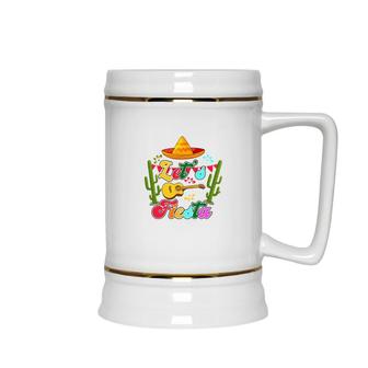 Lets Fiesta Colorful Decoration Gift For Human Guitar Ceramic Beer Stein - Seseable