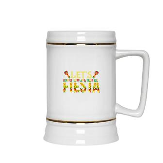 Lets Fiesta Cute Decoration Gift For Human Ceramic Beer Stein - Seseable