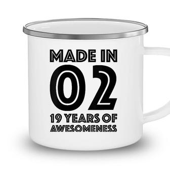 19Th Birthday Gift For Her Women 19 Years Old Daughter 2002 Ver2 Camping Mug - Seseable