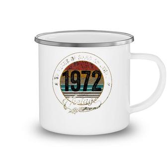 50 Years Old Vintage 1972 Being Awesome 50Th Birthday Camping Mug | Mazezy