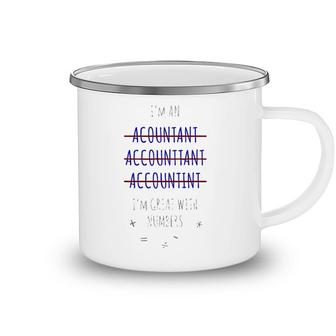 Accountant Funny Accounting Gift Camping Mug | Mazezy