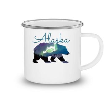 Alaska Bear Grizzly Polar Alaskan Nature Camping Mug | Mazezy