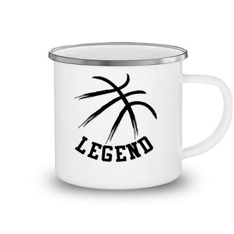 Basketball Legend Basketball Ball Player Camping Mug | Mazezy