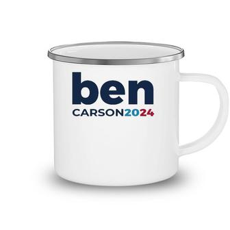 Ben Carson 2024 Carson 2024 President Republican Patriot Camping Mug | Mazezy