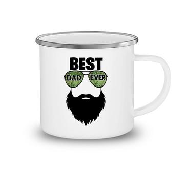 Best Dad Ever Black Beard Special Gift For Dad Fathers Day Camping Mug - Seseable