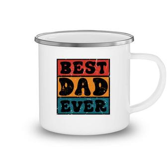 Best Dad Ever Sublimation Vintage Style For Dad Fathers Day Camping Mug - Seseable