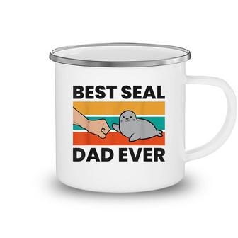 Best Seal Dad Ever Camping Mug - Seseable
