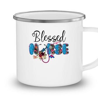 Blessed Nurse Life Great Gift For Human New 2022 Camping Mug - Seseable