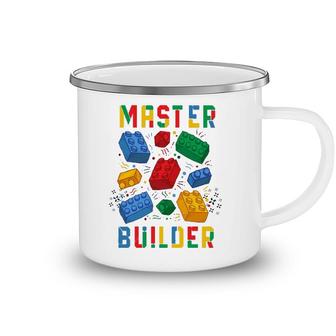 Brick Builder Funny Blocks Master Builder Camping Mug | Mazezy