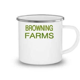 Browning Farms Squad Family Reunion Last Name Team Camping Mug | Mazezy