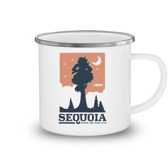 California Sequoia National Park Lovers Gift Camping Mug | Mazezy