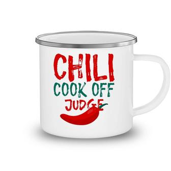 Chili Cook Off Judge Lovers Gift Camping Mug | Mazezy
