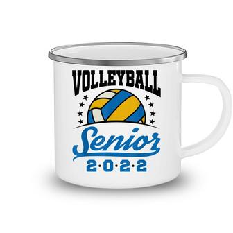 Class Of 2022 Volleyball Senior Graduation Grad Graduate Camping Mug - Seseable