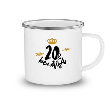 Congratuations The Queen Beautiful 20Th Birthday Since They Were Born In 2002 Camping Mug - Seseable