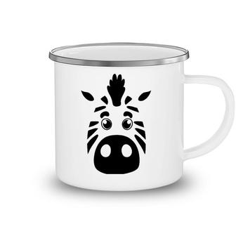 Cool Mountain Zebra - Gift For Animal Lovers Camping Mug | Mazezy